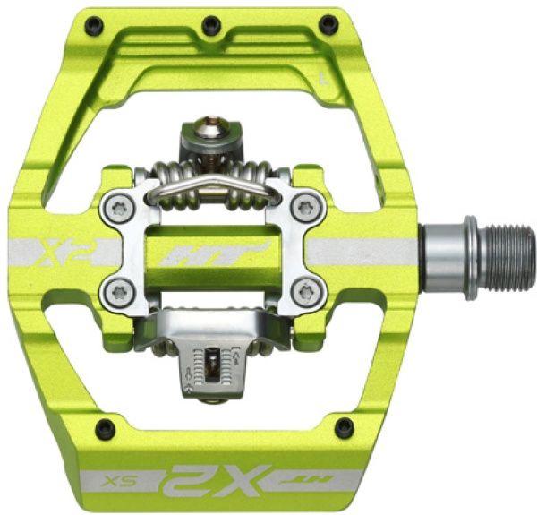 Pedale HT Components X2-SX, Verde
