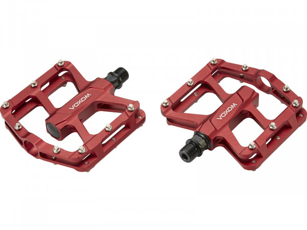 Pedale Voxom MTB Pe16, red anodized