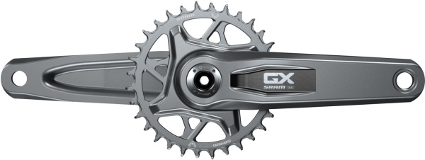 Pedalier SRAM GX Eagle T-Type, 32T, 1x12, 175 mm, Direct Mount, Dark Polar, fără ax/pedalier interior