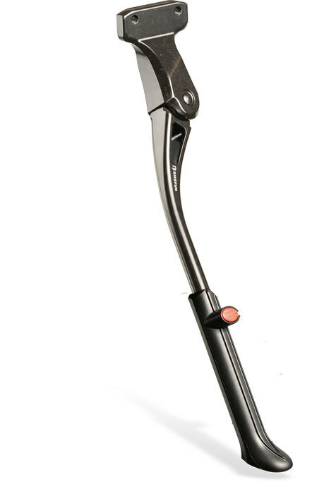 Picior sprijin spate Bikefun 24-29' reglabil pe urechiusa cadru 40 mm aluminiu negru