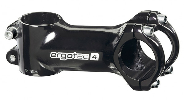 Pipa A-Head Ergotec Crab 2 alu.,black 1 1/8", 31.8mm, 110mm