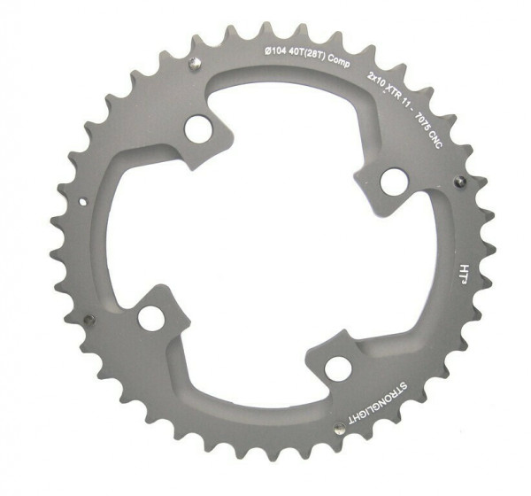 Placa pedalier Stronglight MTB Shimano 2x10 pentru XTR FC M980 4-ARM EXTERNAL 36T