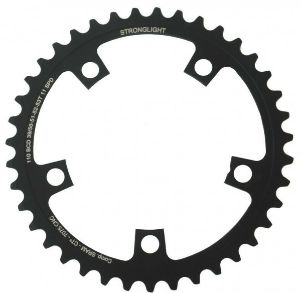 couronne pedalier aluminium dentures 46 BCD 86 vélo COURSE