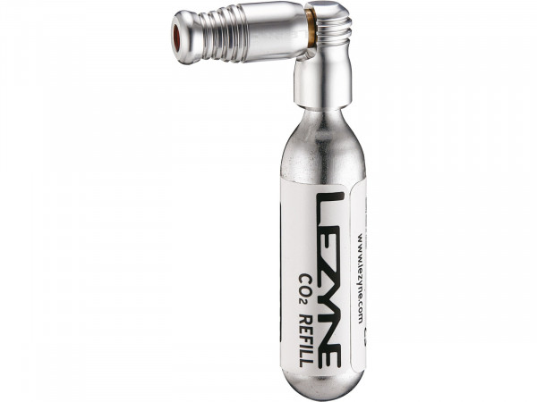 Pompa Lezyne CO2 Trigger Speed Drive CNC incl. 16g cartridge, argintiu