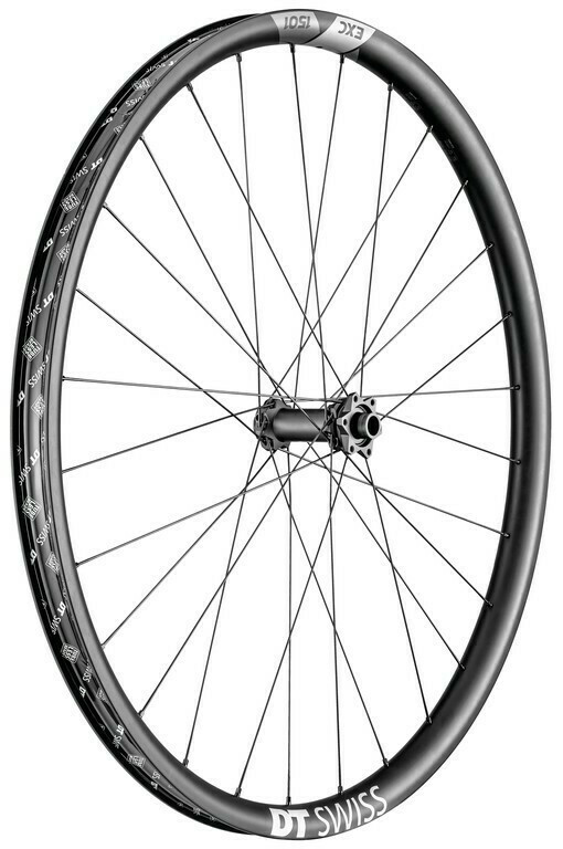 Roata fata DT Swiss EXC 1501 Spline DB 29"/30 alum., BLK, IS 6-bolt, 110/15 TA BOOST
