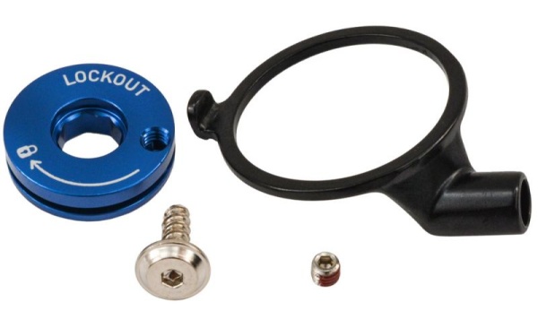 RockShox FORK COMPRESSION DAMPER KNOB KIT - REMOTE 17mm(POPLOC, PRE-2013 PUSHLOC) - XC32 A1-A3(2011-2015) /SE