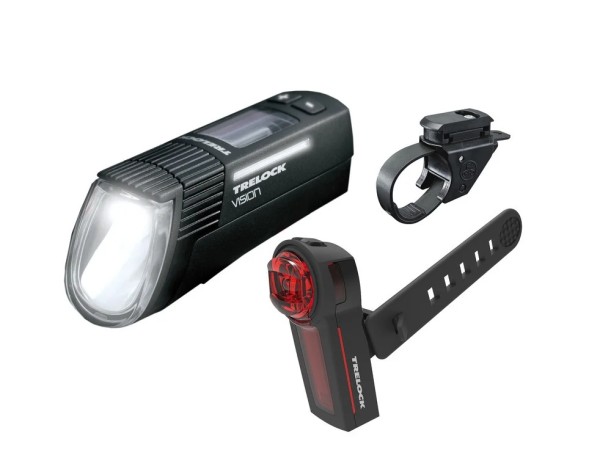 Set Far si Stop Trelock VectorSignalVision, LS 760/740, black, incl. bracket