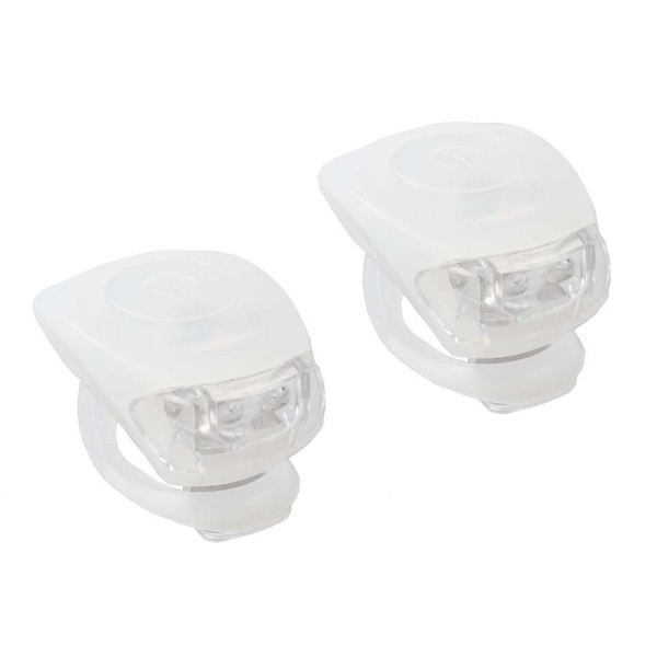 Set flash cu baterii M-Wave Cobra IV alb