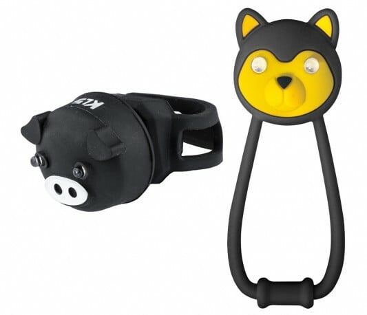 Set lumini fata spate Kellys Animal, negru