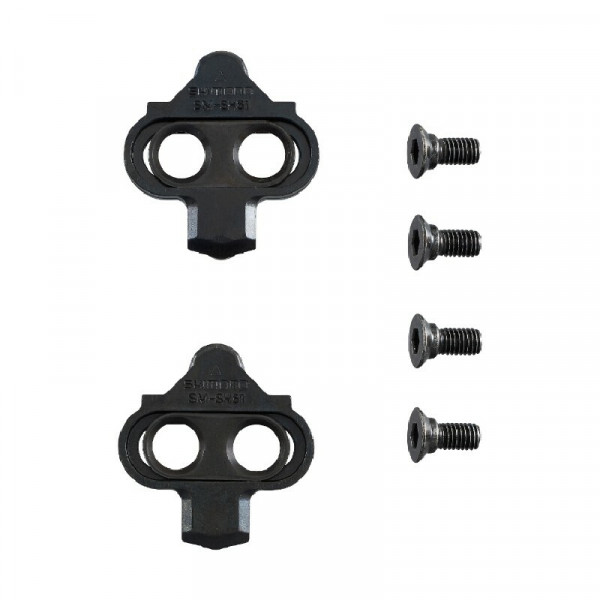 Set placute de pedale Shimano SM-SH51 cleat set (pair) pt. mod single release, ambalat ind.