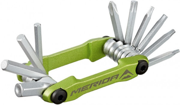 Set scule Merida Multi High-end 10 in 1 verde