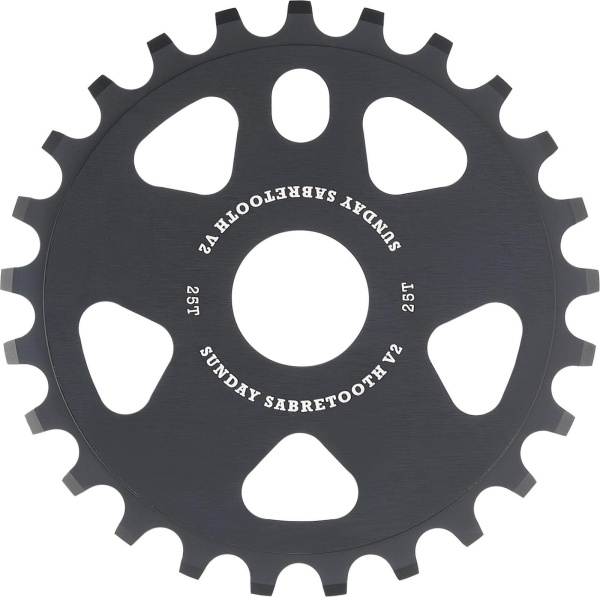 Sprocket Sunday Sabretooth V2, 25T, 6061-T6 Aluminiu