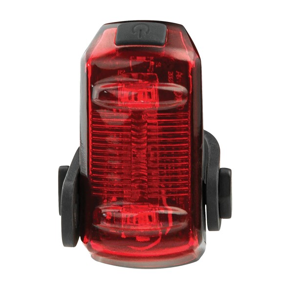 Stop AXA LED battery rear light AXA DWN Basic, black, incl. USB cable, switch