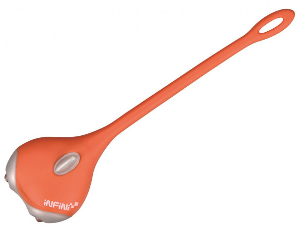 Stop spate Infini I-201R de silicon 2LED 2F portocaliu