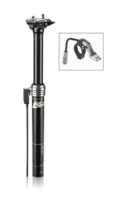 Tija sa dropper XLC All MTN SP-T10 Ø30.9mm, 350mm, negru, remote, cursa 100mm