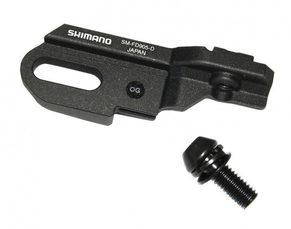 Adaptor schimbator fata cu asamblare directa, Shimano, Deore XT Di2 SMFD905D, negru