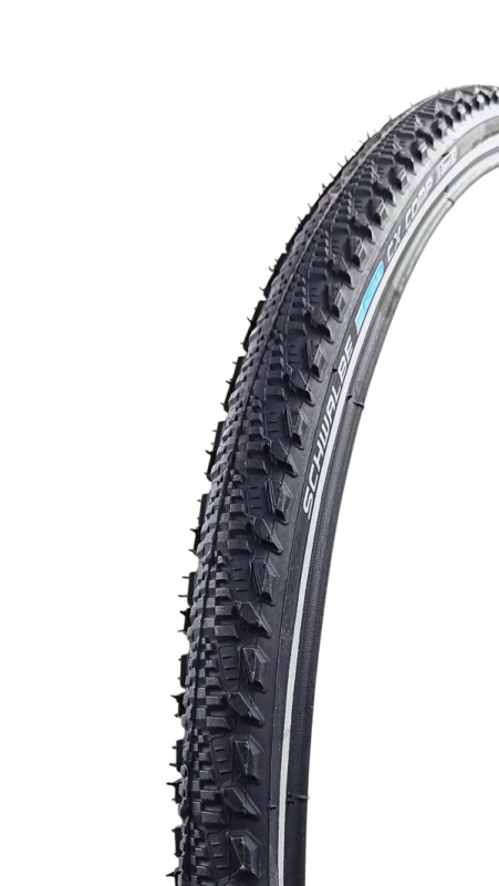 Anvelopa Trekking, Schwalbe CX Comp, HS369, 35-622, (700x35C), 28 x 1.35, protectie antipana, dunga reflectorizanta, negru