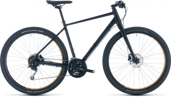 Bicicleta Cube Hyde Black/Yellow