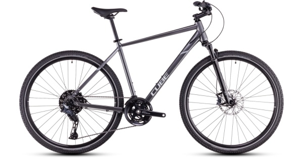 Bicicleta CUBE, NATURE SLX, Graphite FOSSIL 2025 - 28"
