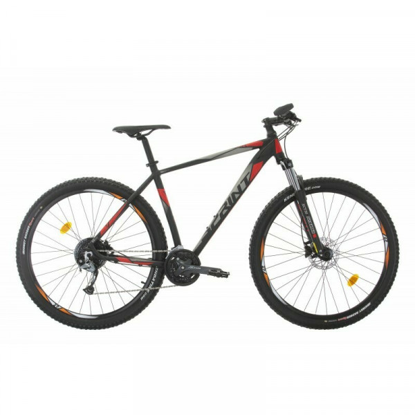Bicicleta MTB Sprint Maverick Pro 29 2021 Negru Mat/Rosu
