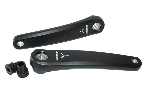 Brate pedalier PW-X Yamaha 170 mm Isis negre