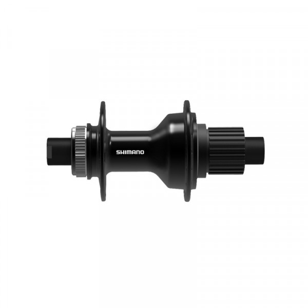 Butuc spate Shimano, FH-TC600-MS-B, center lock disc fara piulita de strangere 12-vit. for 12mm thru type axle fara ax, 32h