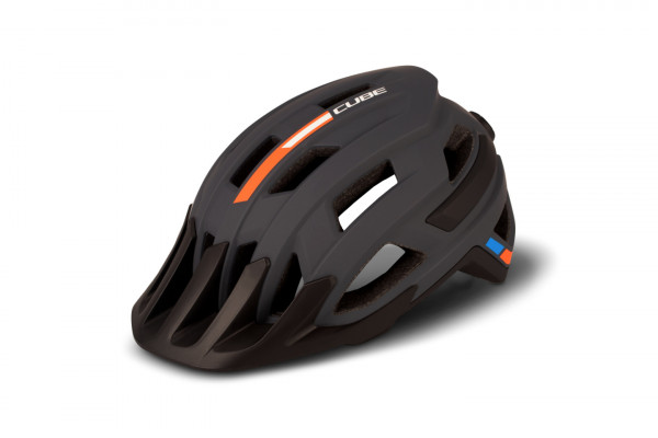 Casca Cube Helmet Rook X ActionTeam gri/orange