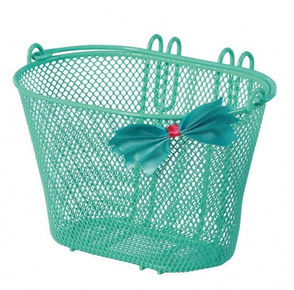 Cos bicicleta copii Basil Jasmin, 20X28X19 cm, close-m, verde