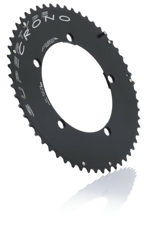 Foaie angrenaj Miche Crono BCD 135CA 54T, 10/11V negru, comp. Cammpagnolo