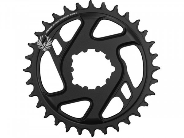 Foaie angrenaj X-SYNC 2 34T Direct Mount 3mm Offset Boost Cold Forged Aluminum Black