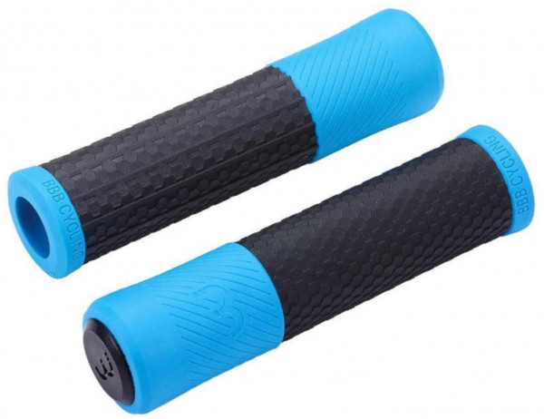 Gripuri BBB Viper 130mm negru/albastru