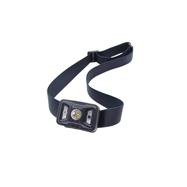 Lanterna / Frontala, BRIVIGA (Eastpower) EHL-X300, LED (1xCREE XP-G2) si 2xLED laterale rosii, 300 lumeni, 4+1 functii, sensor, acumulator 1200mAh, incarcare USB, neagra, AM