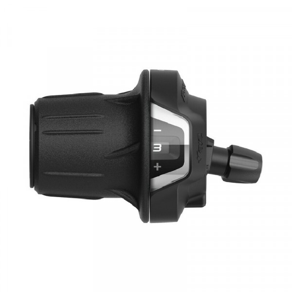 Maneta de schimbator Shimano Revo Shifter, SL-RV300-L, stanga, 3 vit. (SIS) 1800mm inner, W/ optical gear display, ambalat ind.