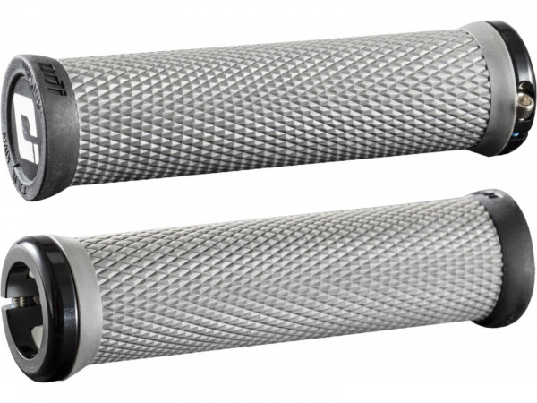 Mansoane ODI MTB Elite Motion Lock-On 2.1, 130mm gri, colier negru