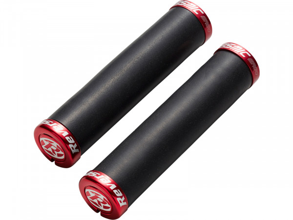 Mansoane REVERSE Seismic Ergo Lock On 34mm x 145mm negru/rosu