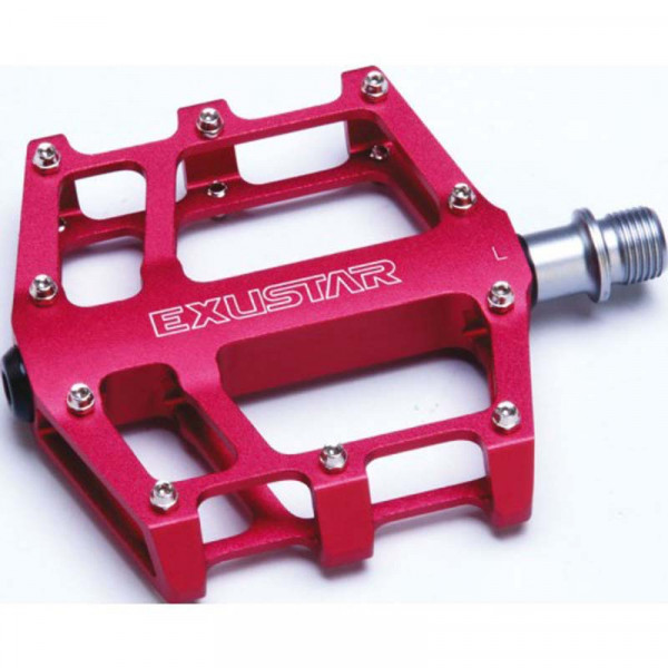 Pedale Exustar MTB/BMX/Enduro CNC rosii