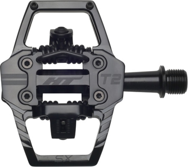 Pedale HT Components HT-T2-SX, Negru mat