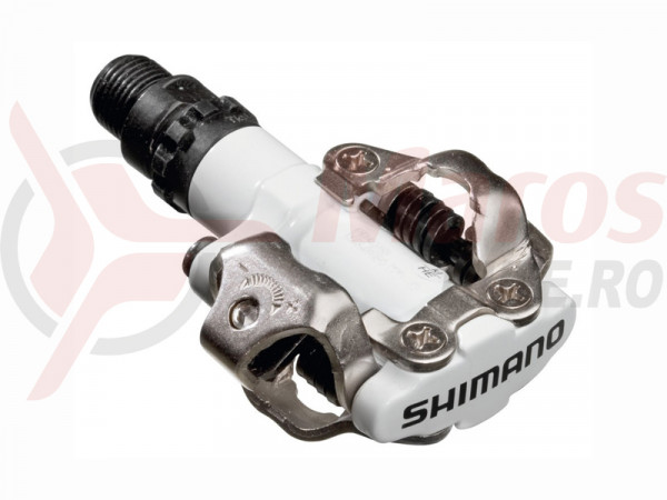 Pedale Shimano PD-M520W SPD cu placute, alb
