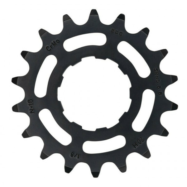 Pinion pentru eBike KMC pentru Enviolo 1/2" X 1/8", 18 T, negru