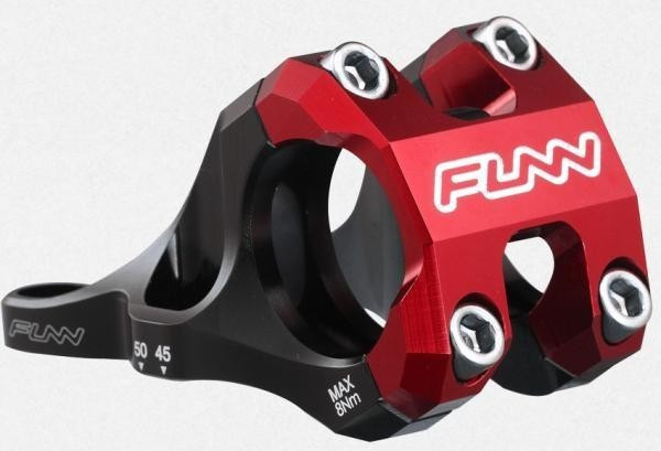 Pipa Funn RSX Light mont.directa R.S.Boxxer 35mm ridicare+20 ajustabila 45mm&50mm negru anodizat