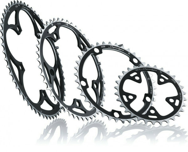 Placa pedalier Miche Supertype BCD 135CA INSIDE 41T BLACK 9/10 V. Campagnolo