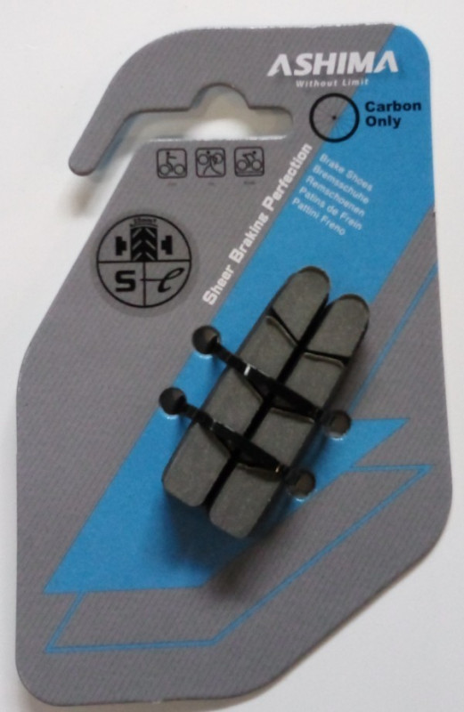 Rezerva Ashima AR46R-P-CA1 (Standard Shimano, Campagnolo) ptr.saboti cursiera, ptr.jante de carbon de 23-28mm
