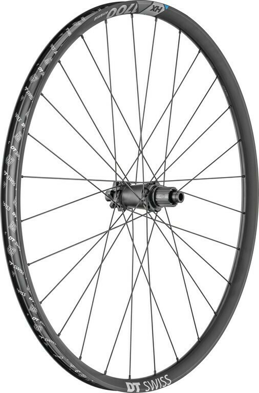 Roata spate DT Swiss HX 1700 Spline DB 27.5"/30mm ALUM.,BL, IS 6-B.,148/12 TA BOOST, Shimano