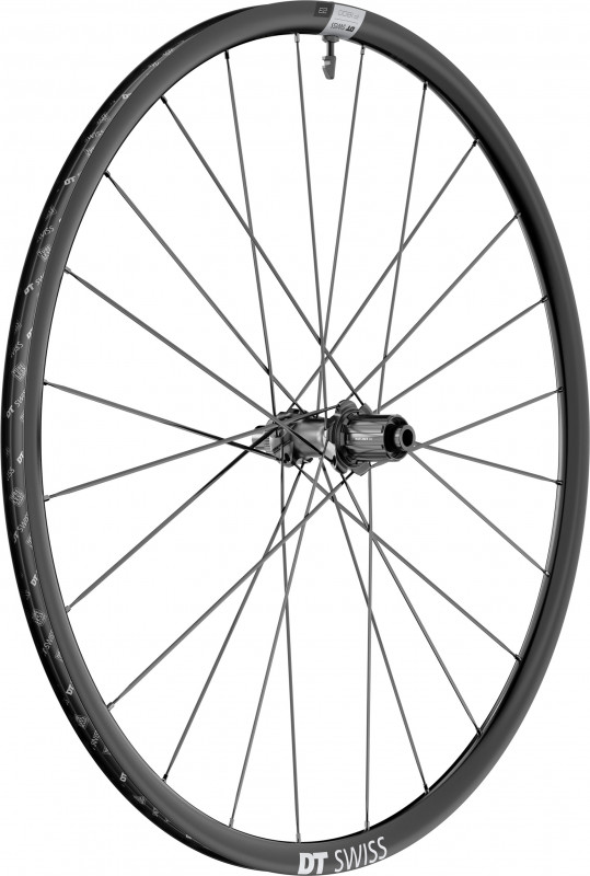 Roata spate DT Swiss P 1800 Spline DB 23 28'/20mm ALUM., BLACK, CL, 142/12MM TA, SHIM. RD