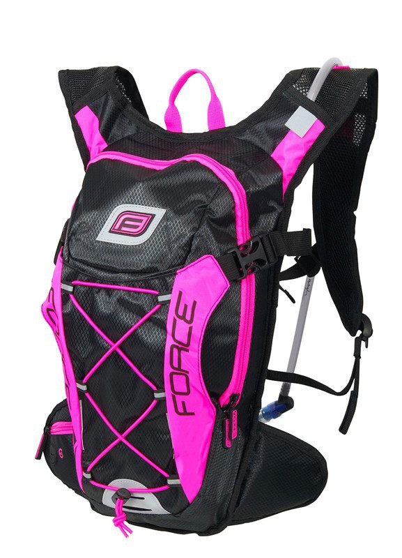 Rucsac Force Aron Pro Plus 10L+2L negru/roz
