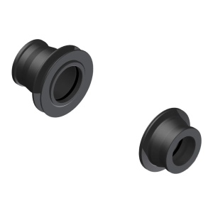 Adaptor Butuc Fata DT Swiss 100/Ø12mm 24D 2 End Stops, Negru, Ax Traversant