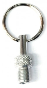 Adaptor valva Speedlifter SV+DV to AV silver