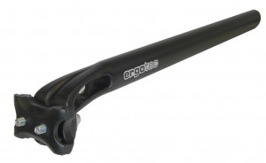 Aluminium patent seat post HockEvolution black/matt, 27,2 mm ?,400 mm length