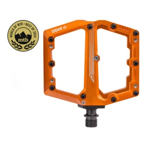 Ambit Enduro Pedale Platforma Mari, Pini Crown Portocalii