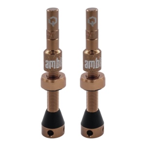 Ambit Tubeless Valves Realm Dark Brown